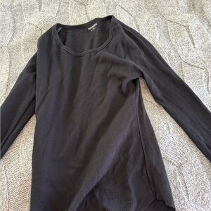 Old Navy Ribbed Black Top